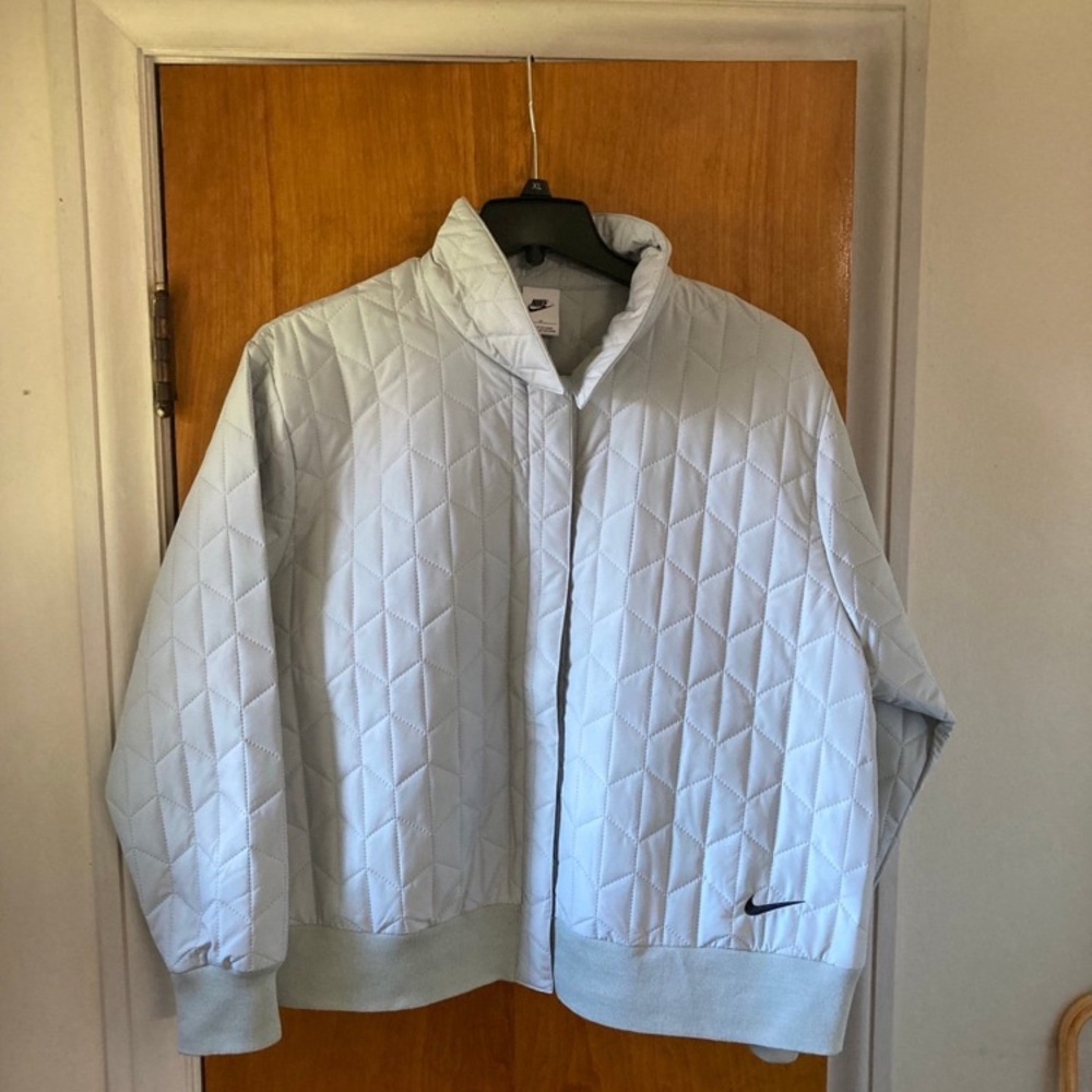 Nike Quilted Light blue Jacket 1X